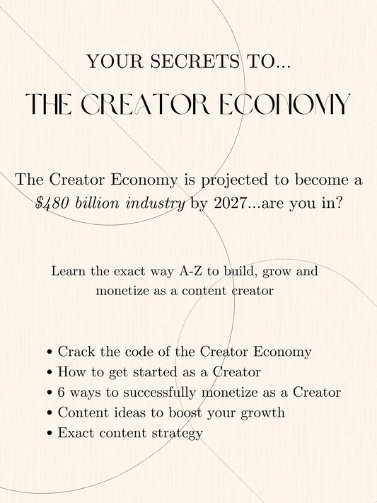 The Creator Economy Ebook